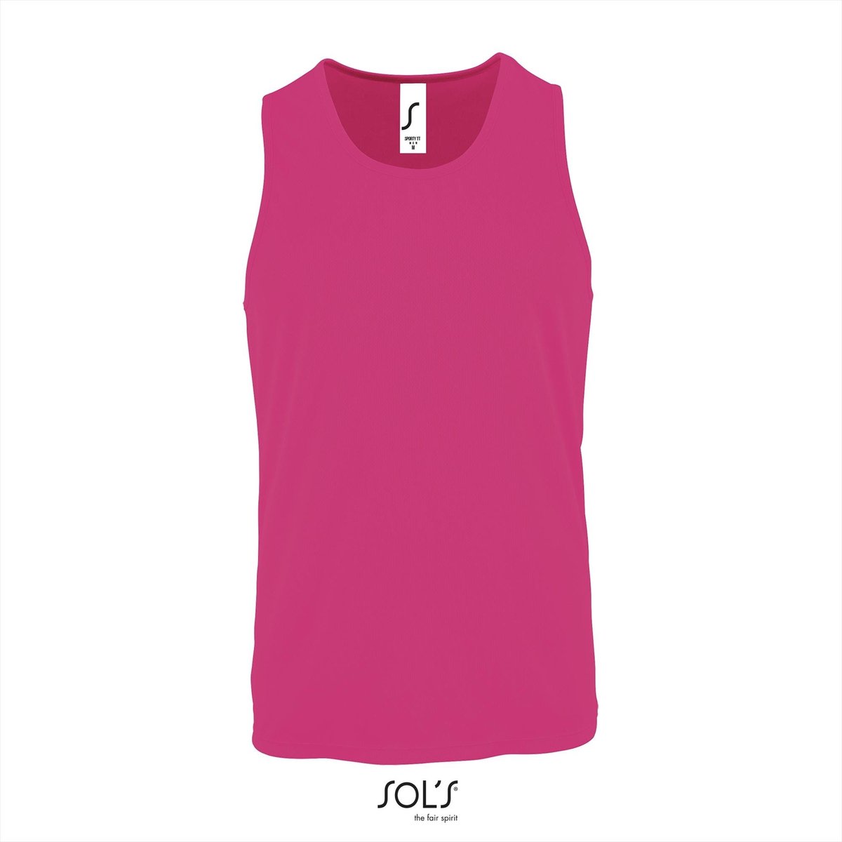 SOL'S Men´s Sports Tank Top Sporty L02073 - Neon Pink - M
