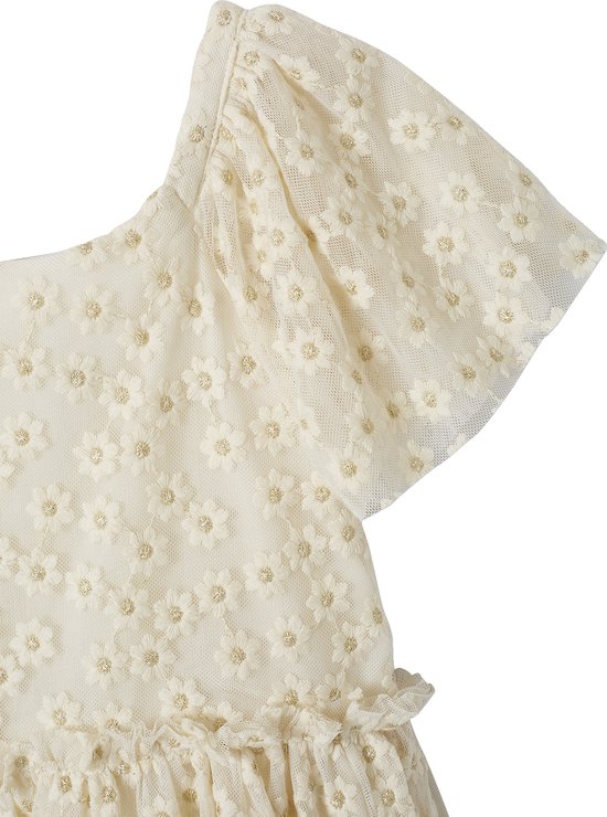 Vertbaudet Robe cérémonie en tulle brodé fleurs fille