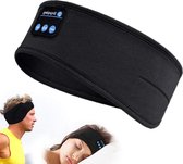 Bol.com Slaapmasker Bluetooth Draadloze Hoofdtelefoon 5.2 Hoofdband Sport Oortelefoon- Muziek Slapen Oogmasker Oordopjes HD Ster... aanbieding