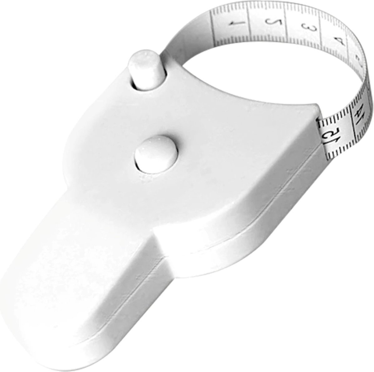 Fako Bijoux - Meetlint Lichaam - Omvang Lichaam Meter - Meetband - Omvangsmeetlint - Omtrekmeter - Lichaamsmeter - Lichaamsvetmeter - Tailor Measuring Tape - Body Mass Tape - 152cm - Wit