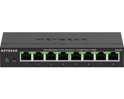 NETGEAR MS308E - Netwerk Switch - Plus Managed - 2,5 Gbps - 8 poorten