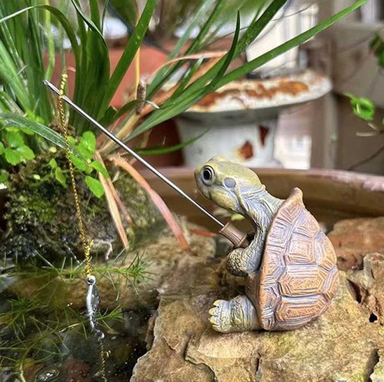 Esperanza l schildpad  tuindecoratie keramiek uniek Mexico dier