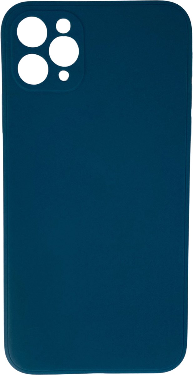 Smartphonehoes - telefoonhoesje - geschikt voor iPhone 12 Pro - oceaanblauw - flexibel