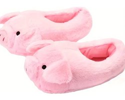 Varkens sloffen voor kinderen - roze