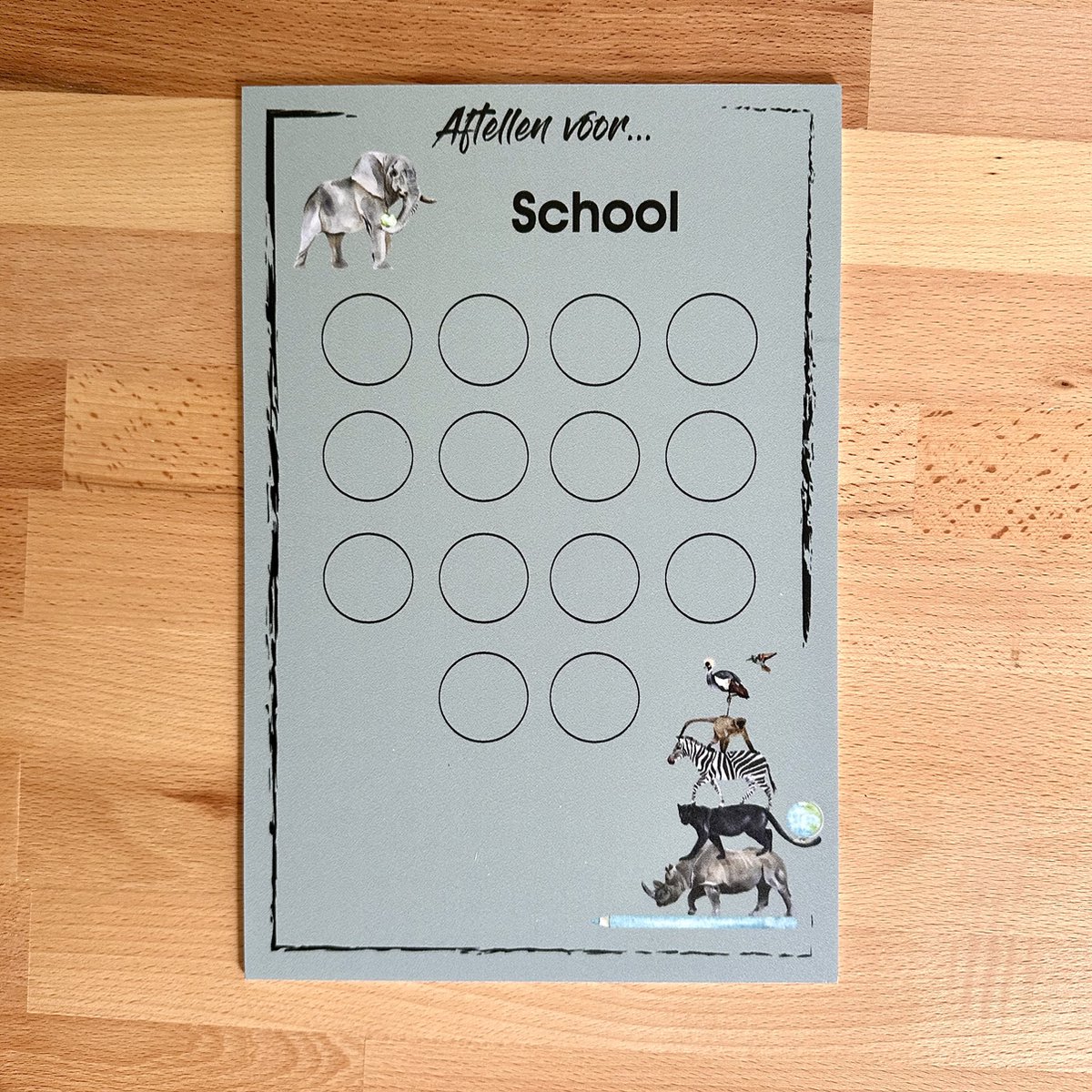 aftelkalender school - opvoedtool