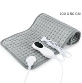 Bol.com DAKANNA® - Warmtekussen Elektrisch - Warmtedeken - Warmtemat Voeten / Fibromyalgie / Menstruatiepijn - Cadeau - XXL - Wa... aanbieding