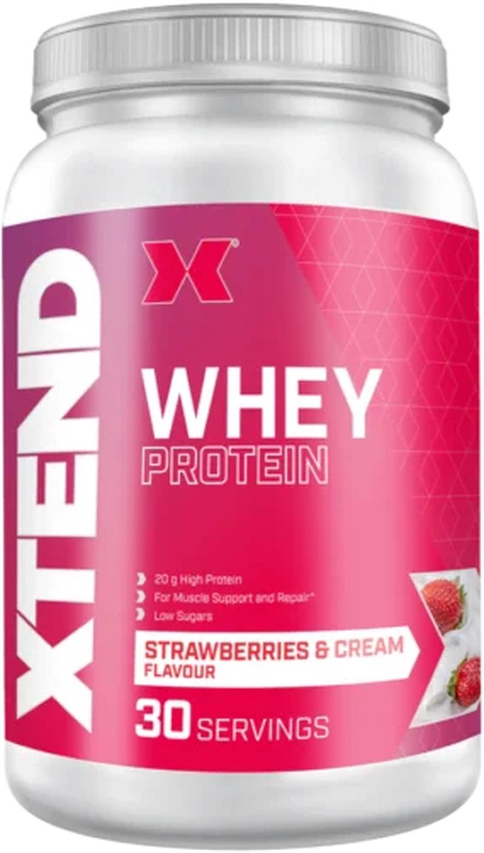 Goedkoopste Xtend Whey Protein - Eiwit Poeder - 1,05 kg (30 servings) - Strawberries & Cream