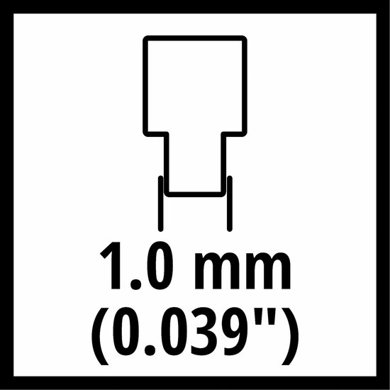 Einhell ketting voor kettingzaag - Zwaardlengte: 15 cm - 28 schakels - Schakeldikte: 1,3 mm - Kettingsteek: 3/8" van Merkloos	 — afbeelding 4