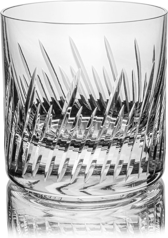 Handgemaakt kristallen whiskyglas LIJN