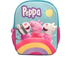 PEPPA PIG & Friends 3D Rainbow Sac à dos Sac à dos École 3-6 ans