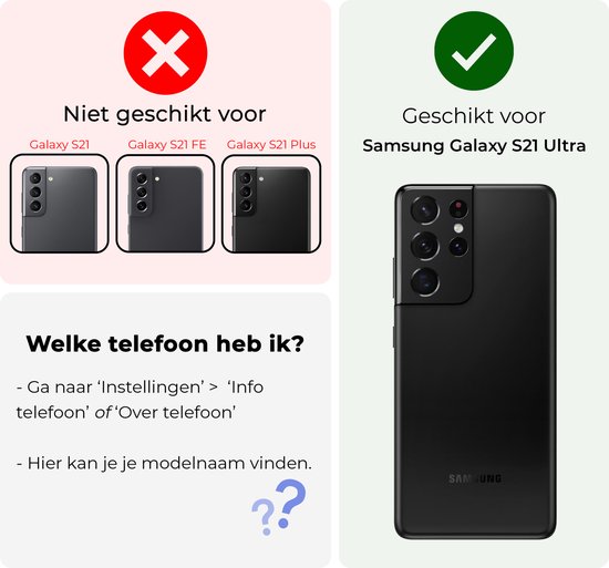 Étui pour Samsung S21 Ultra Case Book Case Amovible 2 en 1 avec protecteur d'écran - Étui pour Samsung Galaxy S21 Ultra Étui portefeuille avec porte-cartes - Marron