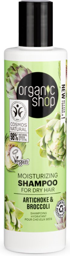 Organic Shop Shampoo Artichoke and Broccoli - 280 ml | bol