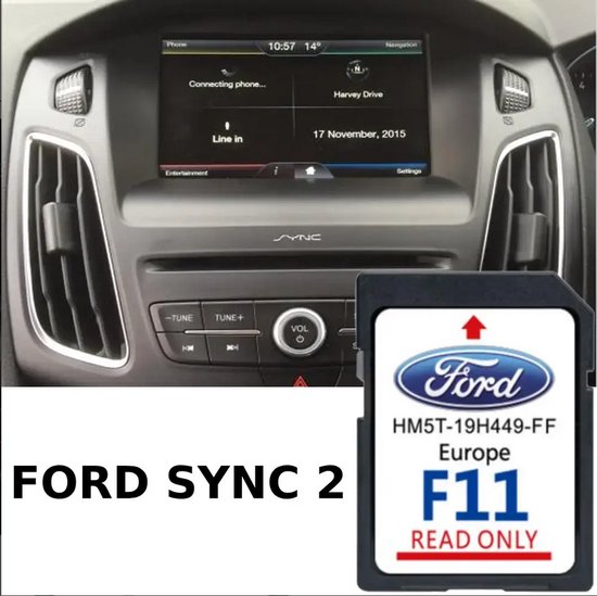 Auto Navigatie Sd Kaart SD-kaart GPS-navigatie Europa V12 2022 Voor Ford Sync1 MFD - Nieuwste Kaarten Voor Niet-touchscreen Systemen Mercedes Navigatie Sd Kaart