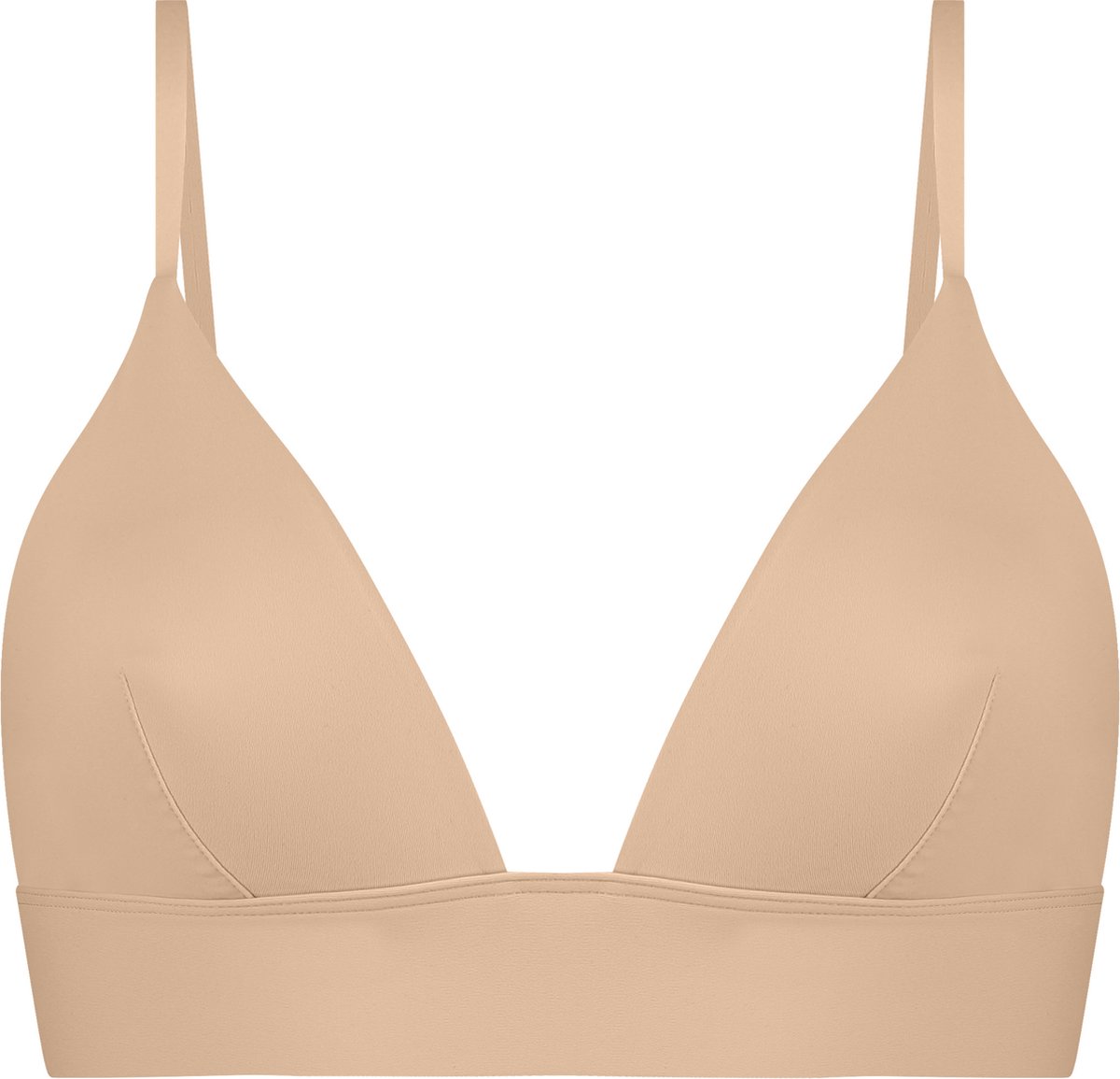 Hunkemöller Dames Lingerie Triangel bralette Smooth - Beige