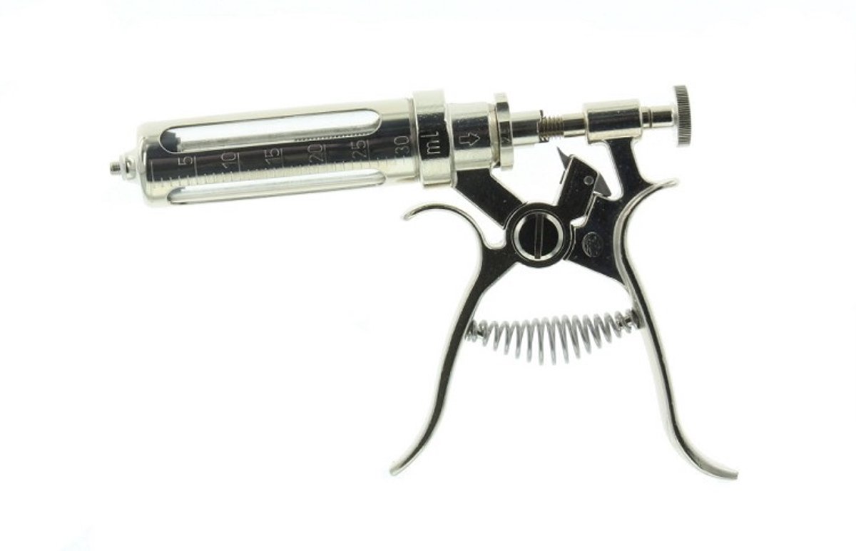 Roux Revolver injectie pistool 30ML (0,5 -2,5ML)