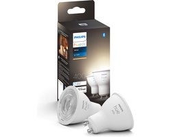 Philips Hue Spot - warmwit licht- 2 pack - GU10