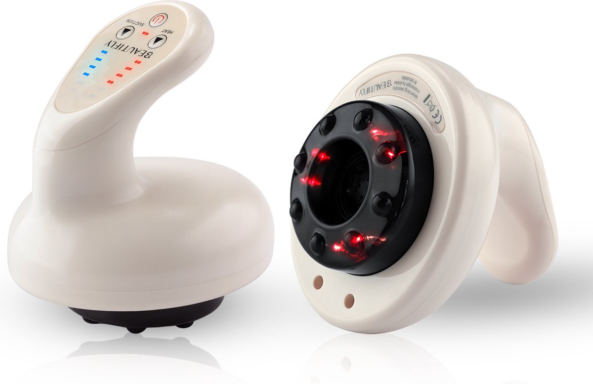 Beautifly B-Modello BODY – Huidverjongingsapparaat – Huidverzorging – Anti Cellulite – Handmassage Apparaat – Cellulite Massage Apparaat - Fatburner