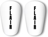 FLAIR Mini Protèges-tibias - Voetbal - Petits Protège-Tibias - Wit - 10x6cm