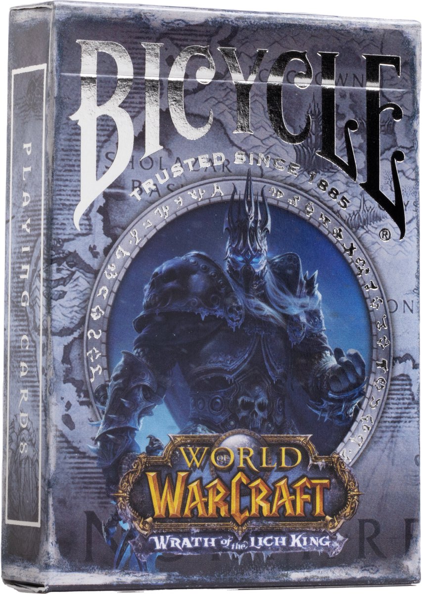 Bicycle World of Warcraft Wrath of the Lich King - Premium Speelkaarten - Ultimates - Poker - Collectible - Gaming Merchandise