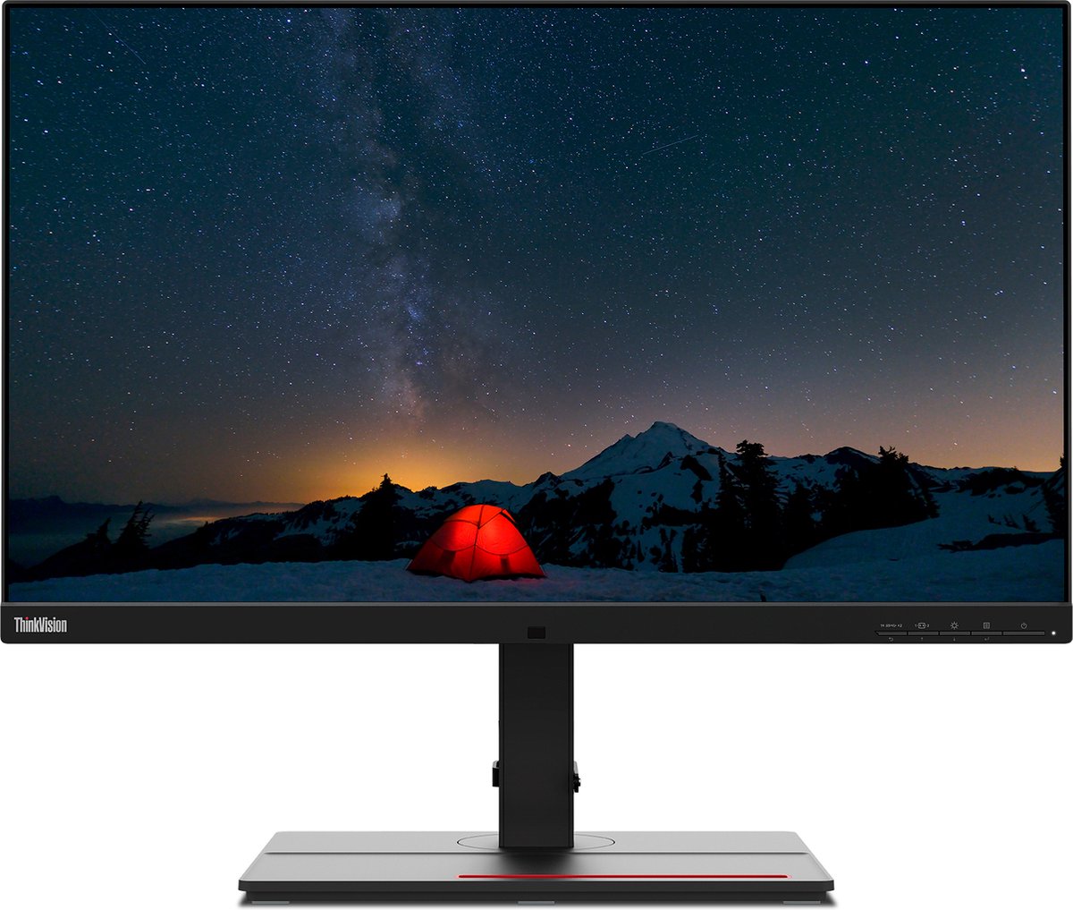 Lenovo ThinkVision P27u-20 LED-monitor 68.6 cm (27 inch) Energielabel G (A - G) 3840 x 2160 Pixel 4K, UHD 6 ms HDMI, DisplayPort, Thunderbolt 4, USB-B, USB 3.2 Gen 2 (USB 3.1), USB-C®, Audio-Line-out, LAN (10/100/1000 MBit/s) IPS LED