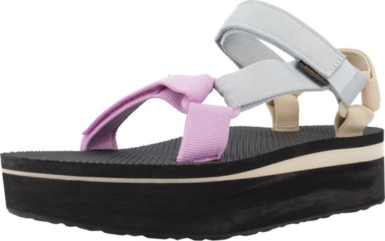 Teva W Flatform Universal Sandales 1008844-UNW, Femme, Multicolore, Sandales pour femmes, taille: 37