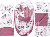 Bol.com Lantigo 6-delig babynest set voor pasgeborenen baby nestje babykussen babydeken babyhoorntje eerste babyuitrusting - 100... aanbieding