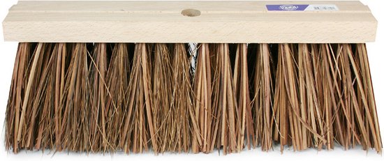 Harde buitenbezem kop - Hout - 41 cm - Straatbezems van Sorbo — afbeelding 4