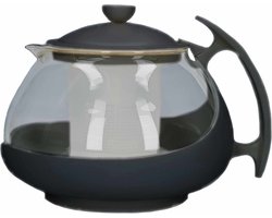 French press koffiemaker/cafetiere glas - Koffie zetter met filter - 700 ml - Camping koffiezetters