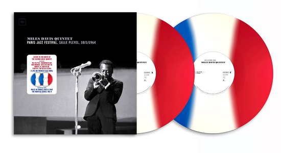 Miles Davis - Paris Jazz Festival, Salle Pleyel, 10/1/1964 (Blue White Red 2LP)