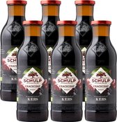 Schulp Kersensap Puur Krachtsap Biologisch 6 x 0,75 liter