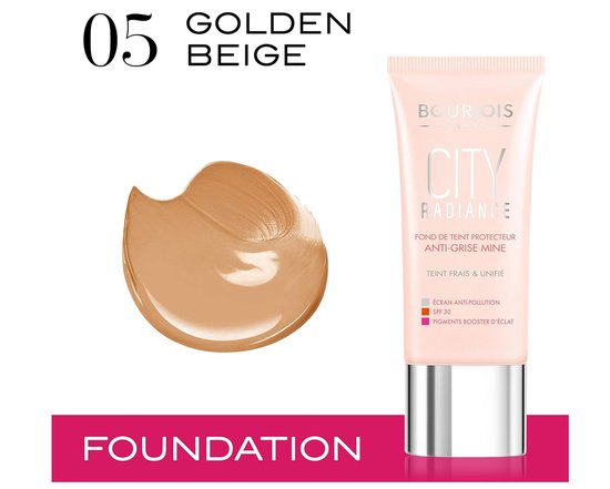 Bourjois CITY RADIANCE FOUNDATION - 6 - Beige