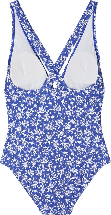 Yutdeng Badpakken, 2-delig, hoge taille, V-hals, badpak, dames, 2-delig