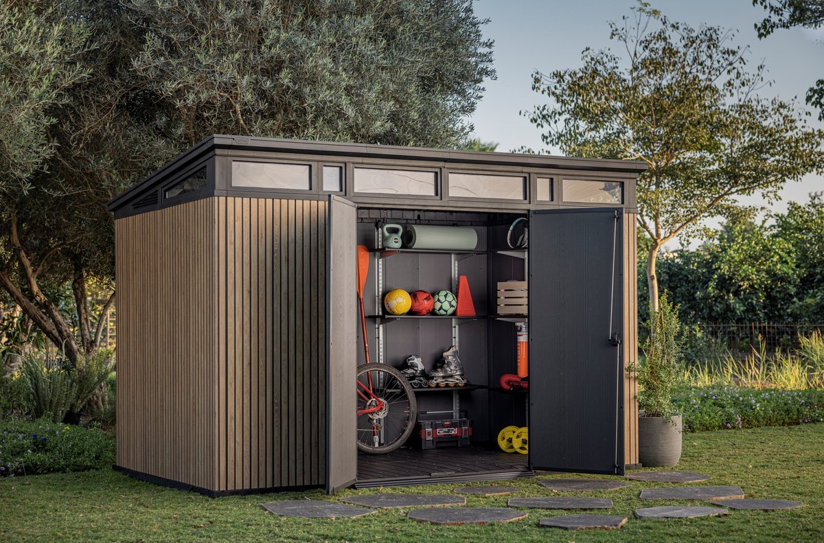 Abri De Jardin Signature 117 - Aspect Bois Douglas - 7,4m - KETER