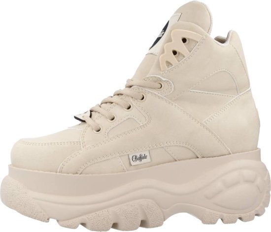 Bottines Plateforme Buffalo Vgn Nappa 1340-14 - Tige Cheville, Laçage, Largeur Standard - Pour Femme