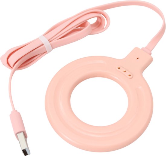 Roze Draadloze Blender To Go - Smoothie maker voor onderweg! - Draagbare Mini blender roze - Mixer voor smoothies - Draadloos opladen mogelijk! - Handmixer voor gezonde drankjes van Merkloos — afbeelding 5