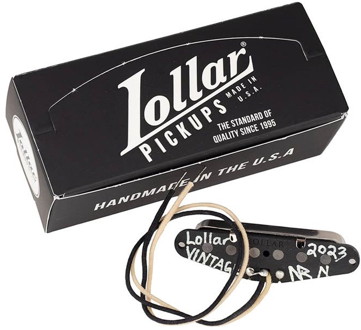 Lollar Vintage T Hals Pickup - Nikkel