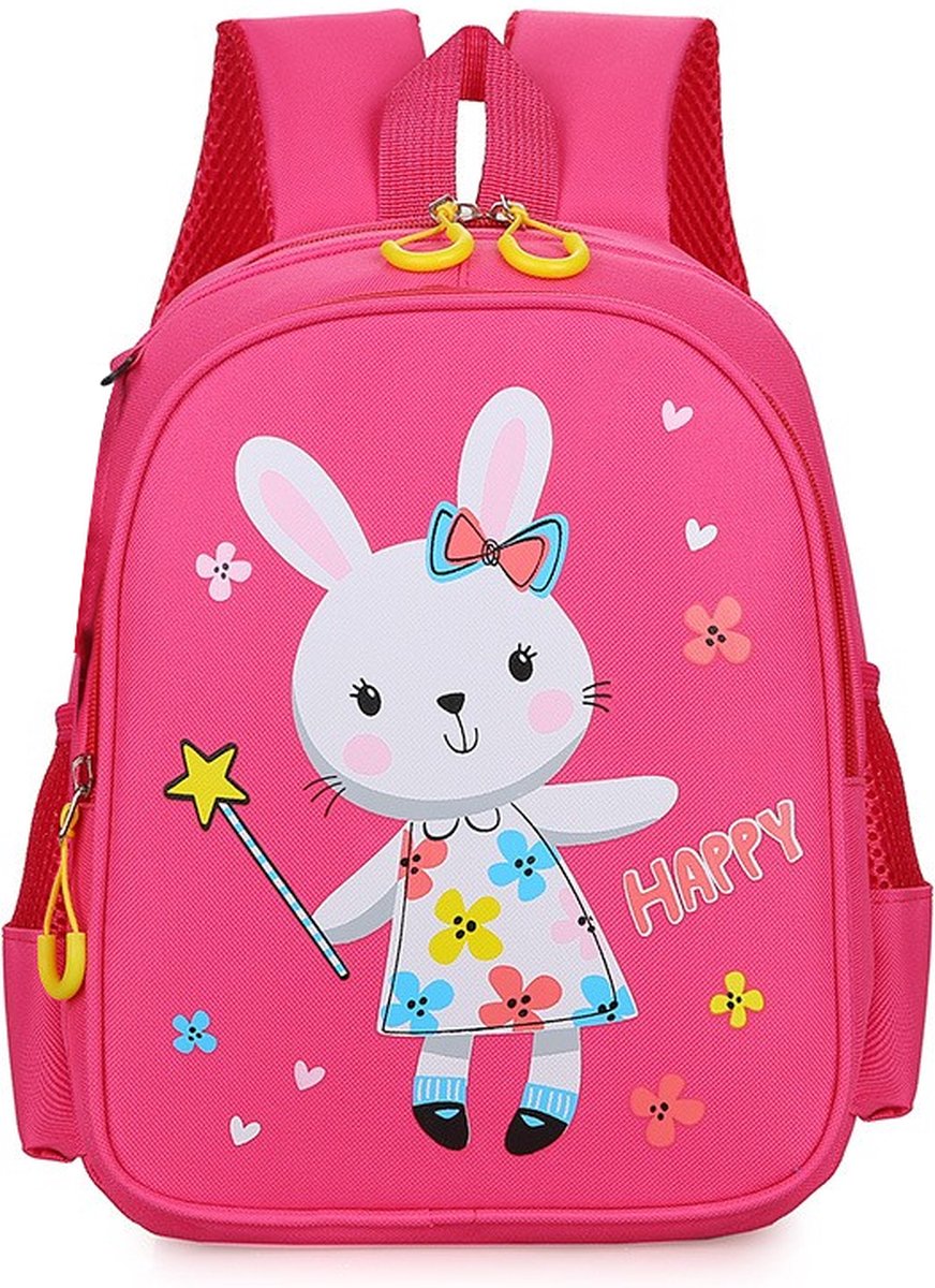 Rugzak Konijn Roze | Kind | Peuter | School | Meisje | Jongen
