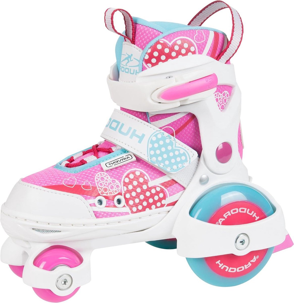My First Quad 2.0 Meisjes Roze Rolschaatsen - Maat 26-29cm