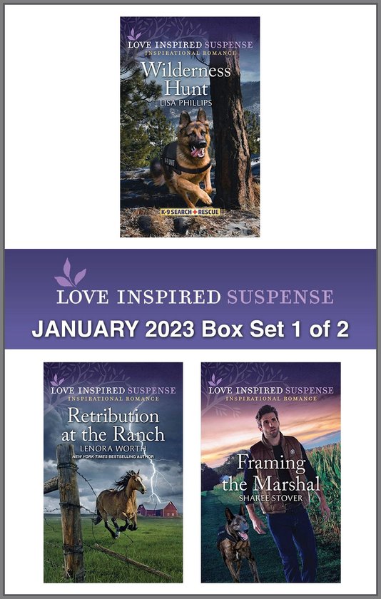 Love Inspired Suspense January 2023 - Box Set 1 of 2 - cover