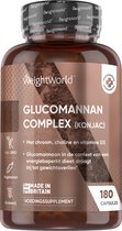 Glucomannan Complex - 3000 mg - 180 capsules - van WeightWorld