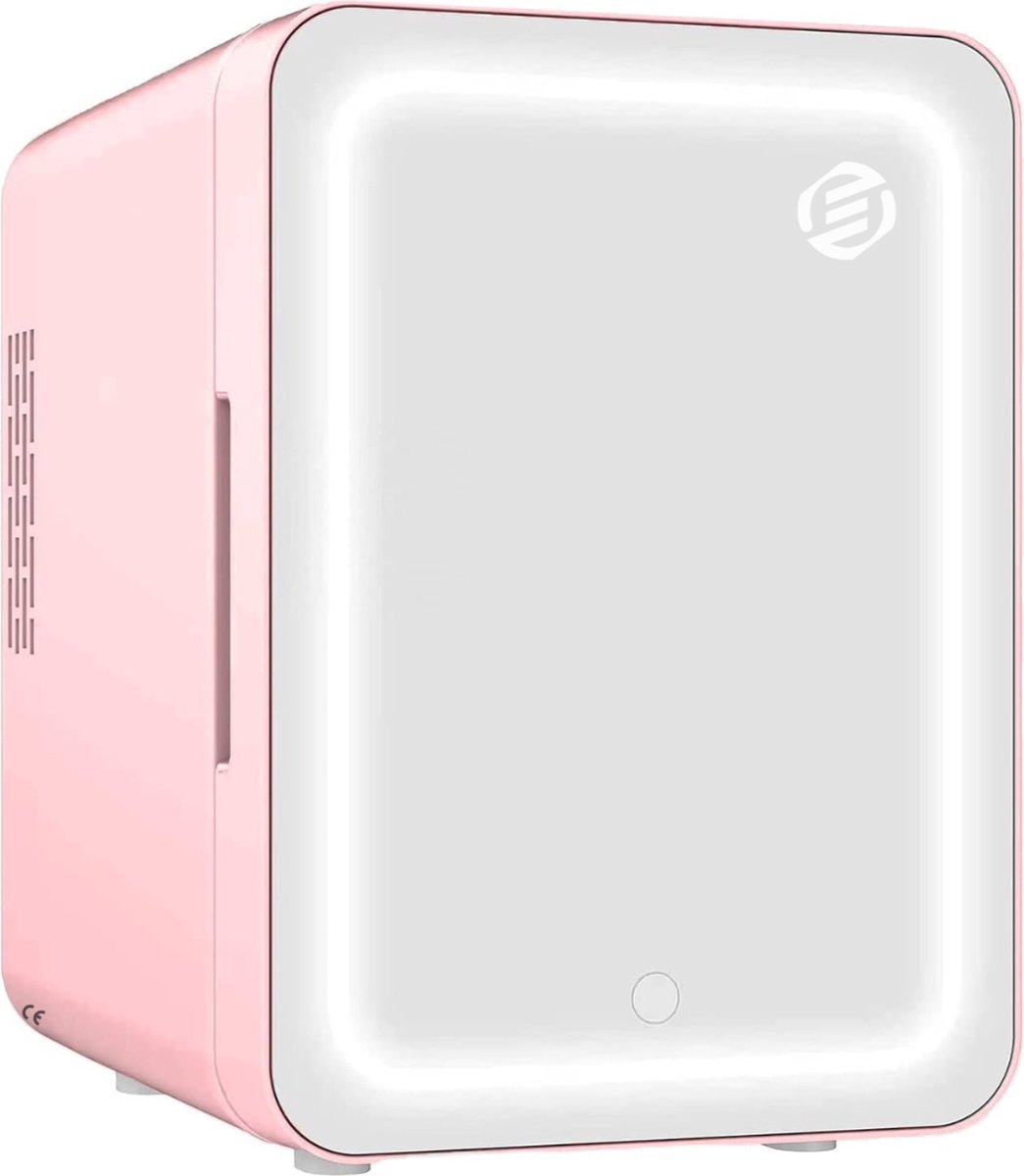 Equivera Mini Fridge - Fridge - Mini Fridge for Drinks - Mini Fridge Eten En Drinken - Mini Koelkast - Mini Koelkasten - Minikoelkast - Koelkastje -