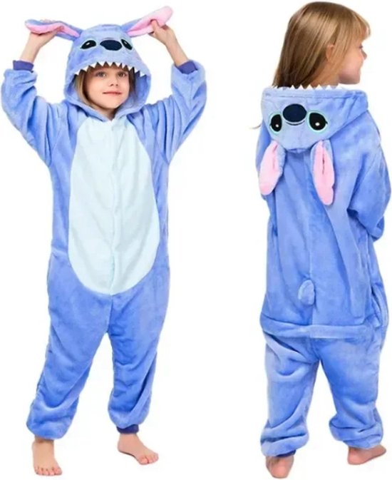 Foto: Lilo stitch onesie pyjama huispak fleece pyjama monster jong en oud