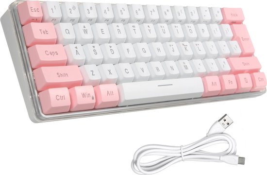 Transparante draagbare realistische clicker, toetsenbord Fidget Clicker