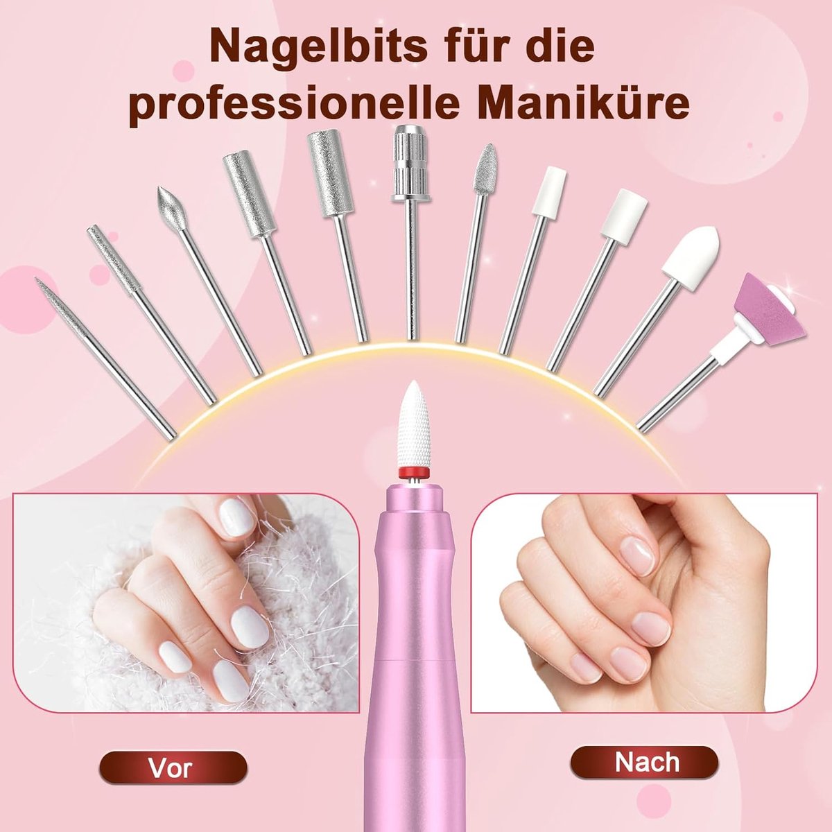 Nagelvijl - Pedicure en Nagelstudio en Persoonlijke doe-het-zelf _Roze