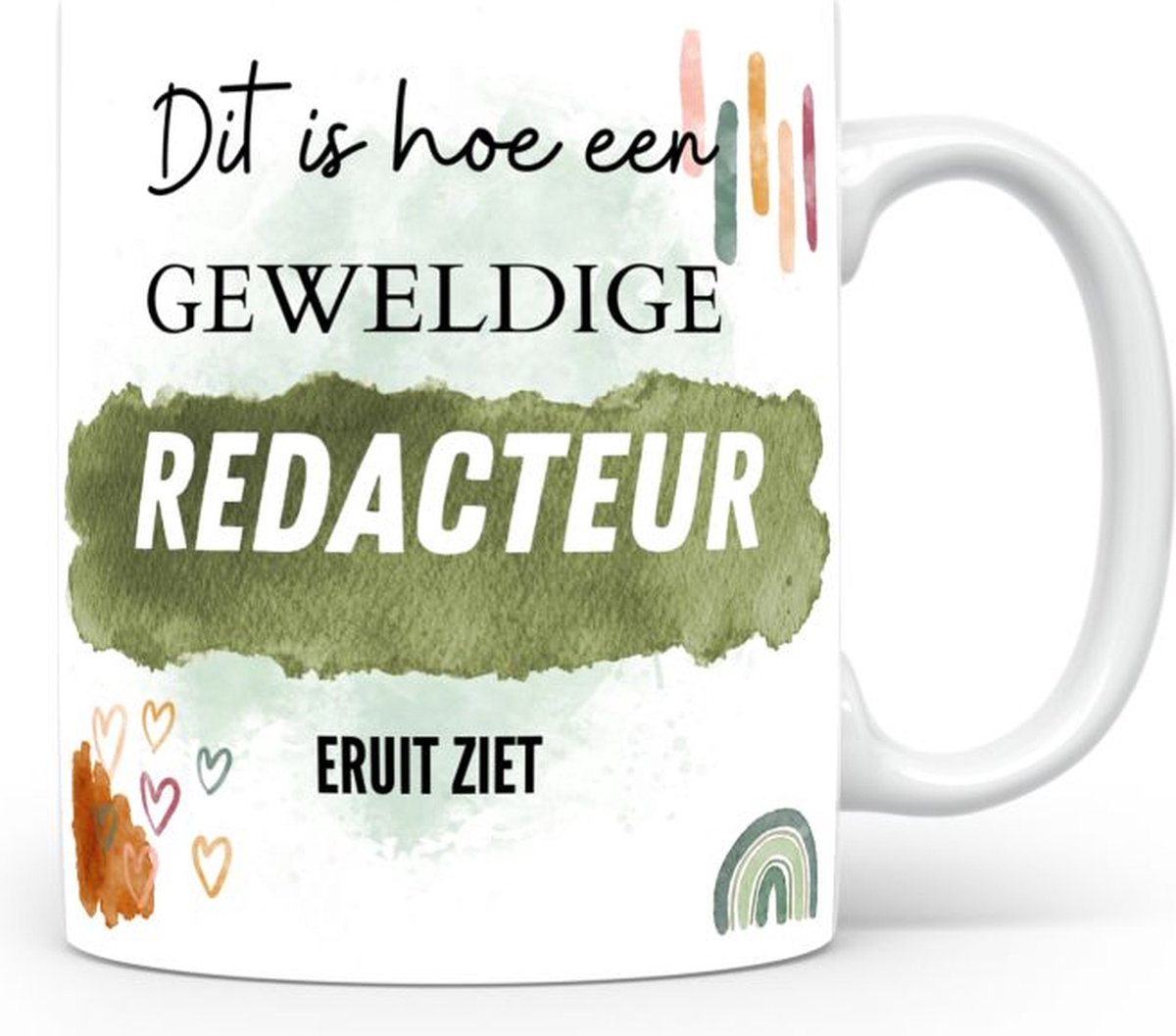 Mok bedrukken met beroep Redacteur