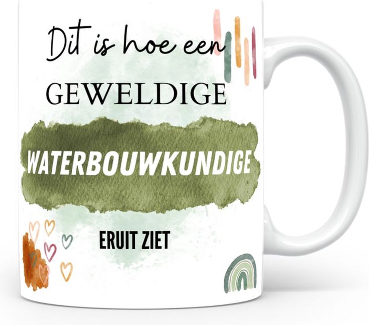 Mok bedrukken met beroep Waterbouwkundige