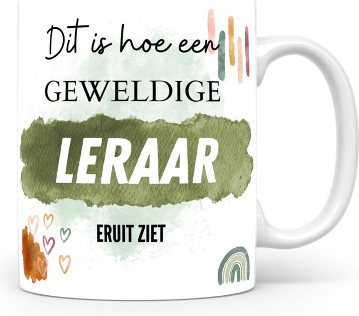 Mok bedrukken met beroep Leraar