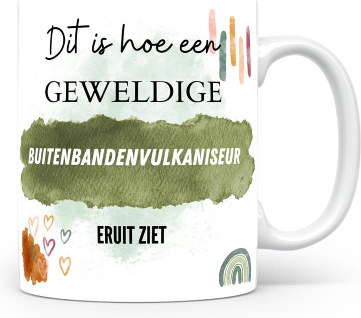 Mok bedrukken met beroep Buitenbandenvulkaniseur
