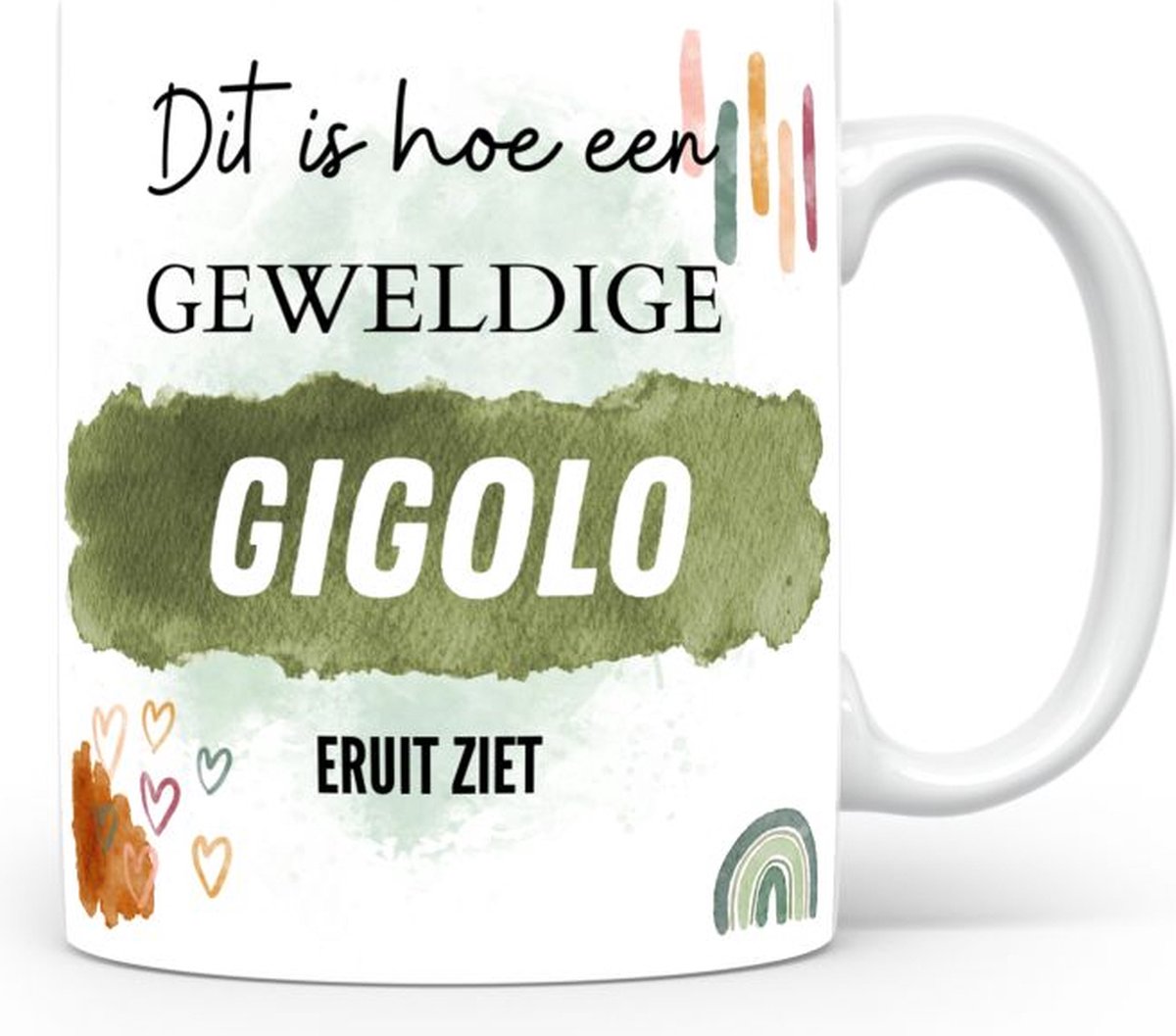 Mok bedrukken met beroep Gigolo