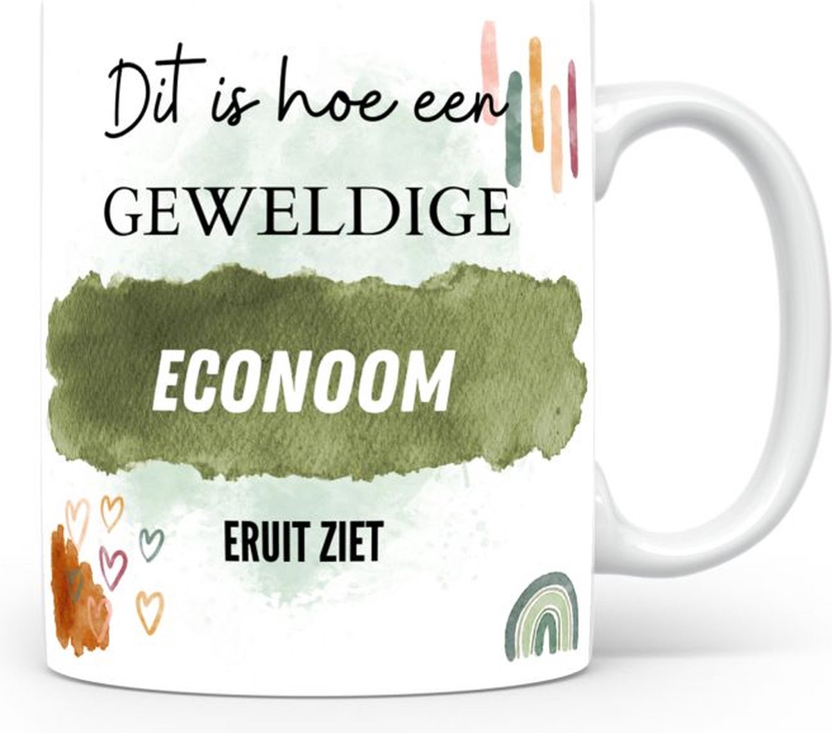 Mok bedrukken met beroep Econoom